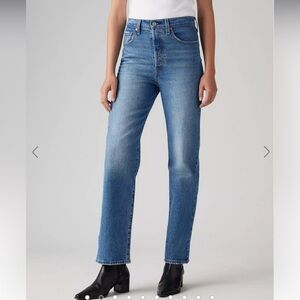 Levi’s Ribcage Straight Ankle Jeans